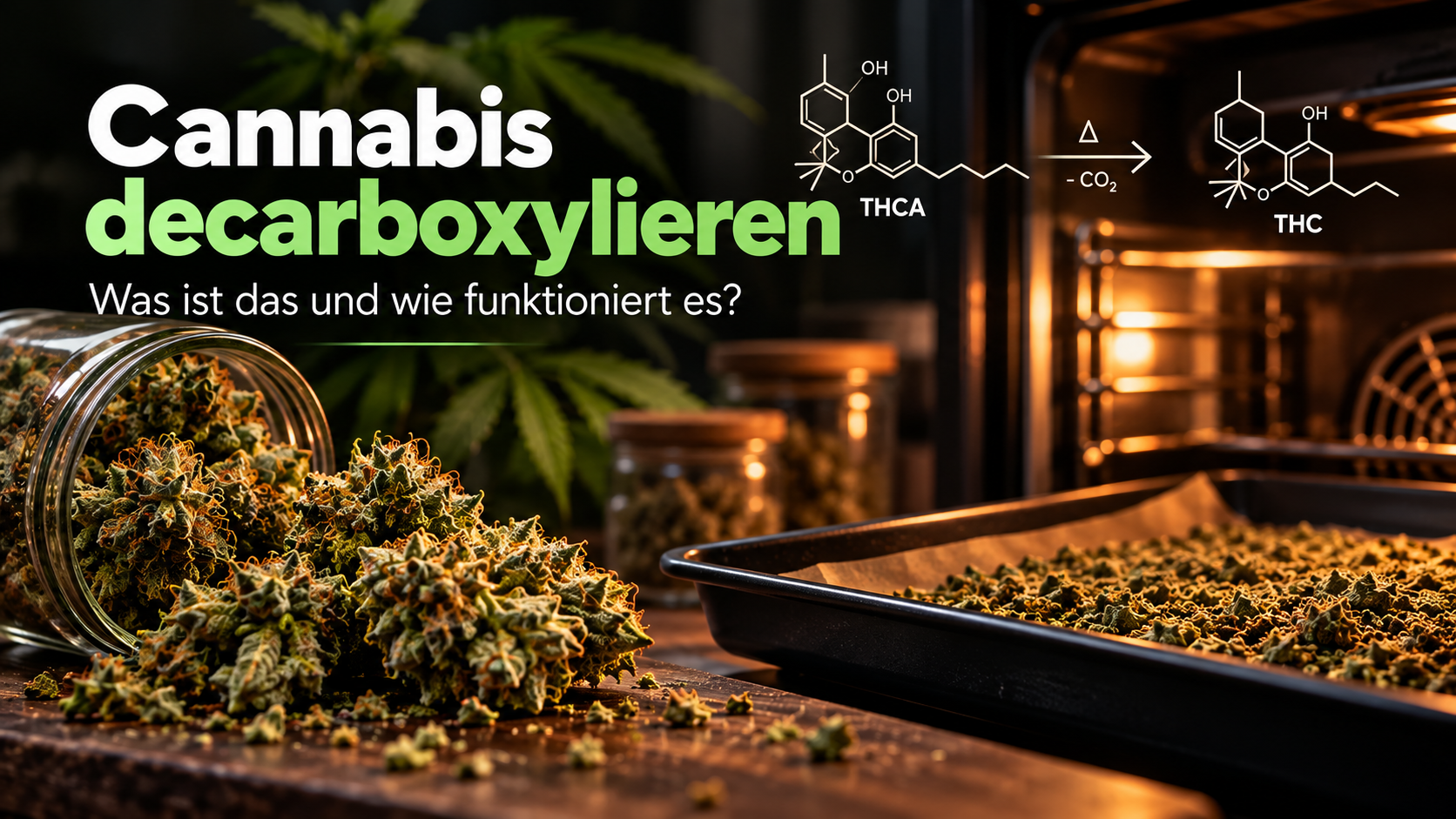 Cannabis decarboxylieren