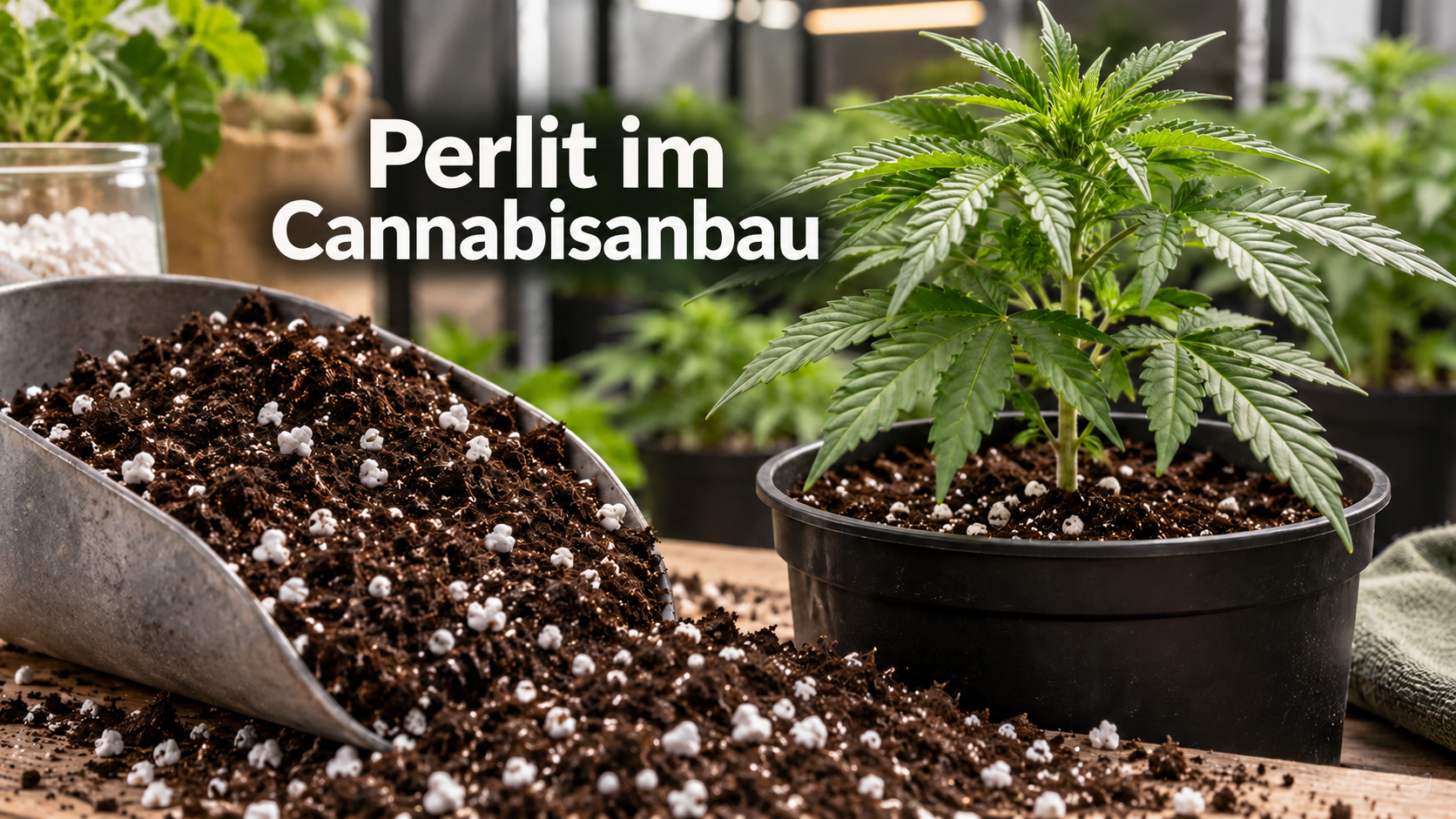 Cannabisanbau und Perlit