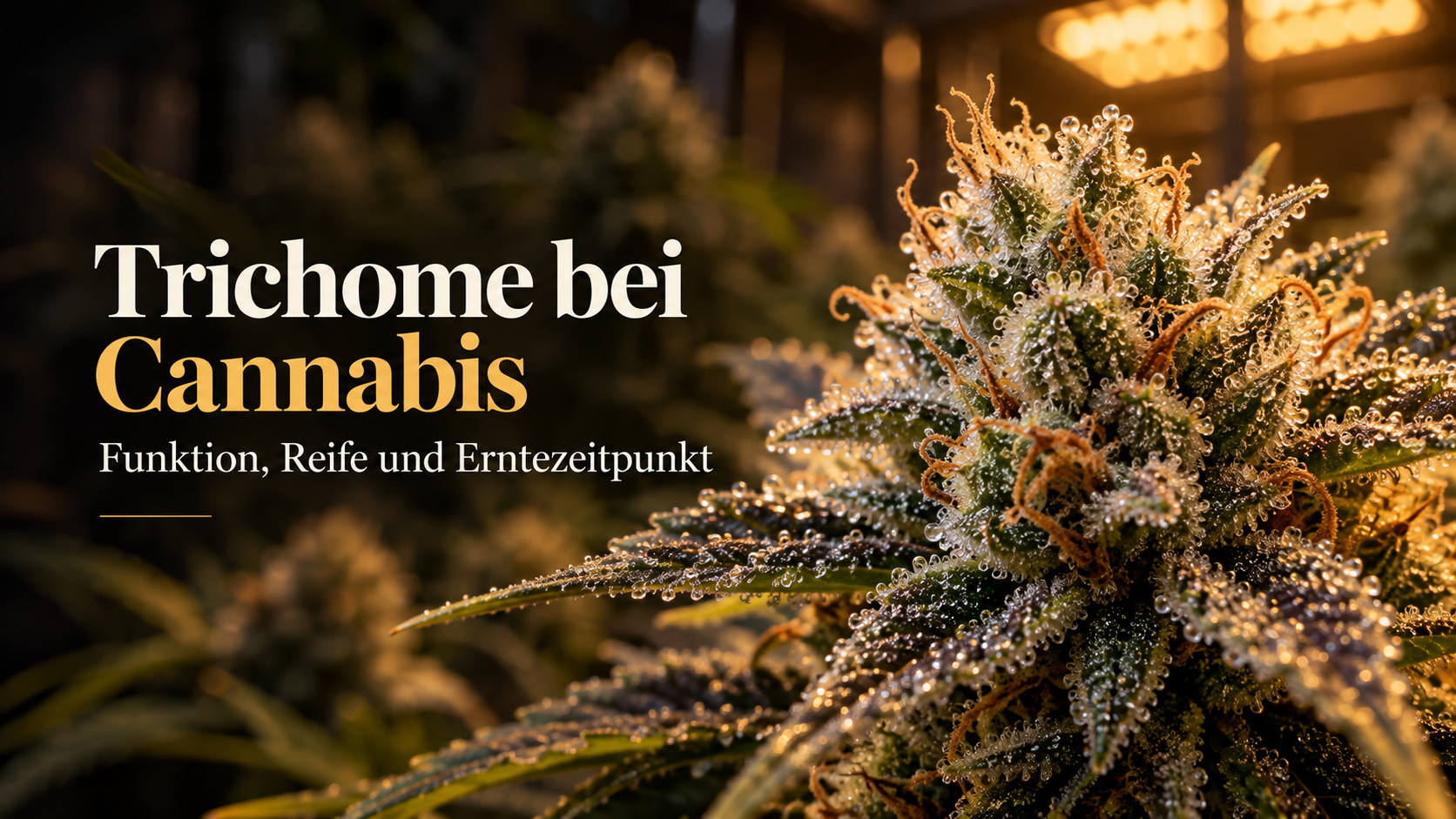 Trichome bei Cannabis