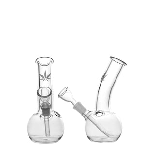 Akoya Glass - 4mm Bong Bauch mit Knick