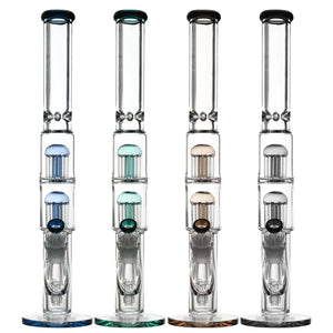 AKOYA Glass - 9mm Percolator Bong Tower