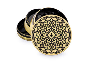 Grinder "Gold Leaf Pattern"