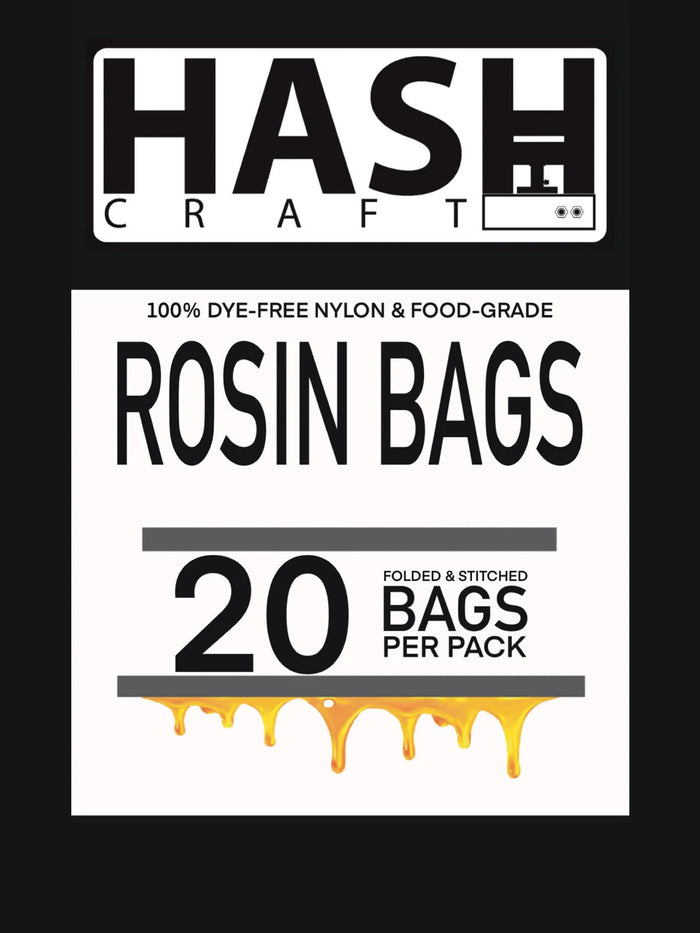 Hashcraft Rosinbags 20 St. 25µm Folded & Stiched 70 x 160 mm